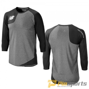 [Newbalance] 뉴발란스 신형 7부 비대칭 언더 티셔츠 (우투/블랙) 류현진 착용제품