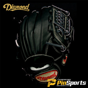 [Diamond] 다이아몬드 프로 크라운 골드라벨 한정판 12인치 PC-011 블랙 투수/올라운드글러브