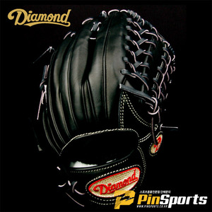 [Diamond] 다이아몬드 프로 크라운 골드라벨 한정판 13인치 PC-008 블랙 외야글러브