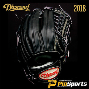 [Diamond] 다이아몬드 프로 크라운 골드라벨 한정판 13인치 PC-007 블랙 외야글러브