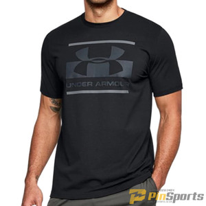 [Under Armour] 언더아머 UA 블럭 스포츠스타일 로고 루즈핏 반팔 티셔츠 667-001 블랙