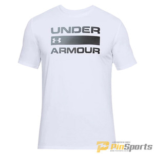 [Under Armour] 언더아머 UA 팀 이슈 언더아머 워드마크 루즈핏 반팔 티셔츠 002-100 화이트