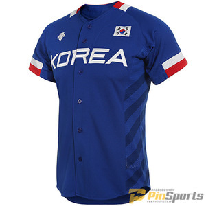 [DESCENTE] 데상트 KOREA 국가대표 어센틱 원정 유니폼 S432WWTS21 블루