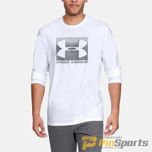 [Under Armour] 언더아머 UA 루즈핏 스포츠 스타일 긴팔 티셔츠 584-100 화이트