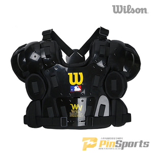 [WILSON] 윌슨 로고 포수장비 심판용 프로텍터 WTA3210NP 블랙