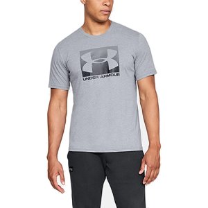 [Under Armour] 언더아머 UA 루즈핏 박스드 스포츠 스타일 반팔 티셔츠 581-035 그레이