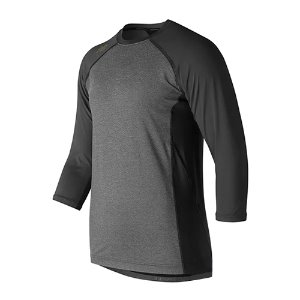 [Newbalance] 뉴발란스 4040 7부 나그랑 언더 티셔츠 T650 블랙