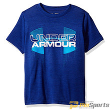[Under Armour] 언더아머 UA Tech 빅 로고 루즈핏 하이브리드 유소년 반팔 티셔츠 006-403 블루