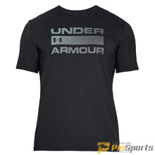 [Under Armour] 언더아머 UA 팀 이슈 언더아머 워드마크 루즈핏 반팔 티셔츠 002-003 블랙