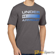 [Under Armour] 언더아머 UA 팀 이슈 언더아머 워드마크 루즈핏 반팔 티셔츠 002-019 다크그레이