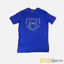 [Under Armour] 언더아머 루즈핏 UA 플레이트 아이콘 반팔 티셔츠 277-400 블루