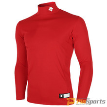 [DESCENTE] 데상트 스포츠 S6311WCT52 RED0 긴팔 하이넥 언더셔츠 DOR-A8297R 레드