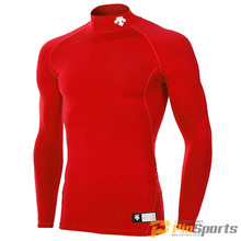 [DESCENTE] 데상트 스포츠 S5321ZPC02 RED0 라운드 긴팔 언더셔츠 레드