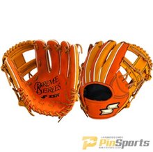 [SSK] 사사키 2017 PRIME Glove SLO1-K 11.5인치 오렌지/라이트탄 내야글러브