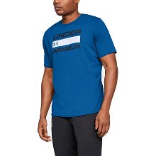 [Under Armour] 언더아머 UA 루즈핏 팀 이슈 워드마크 반팔 티셔츠 582-417 블루