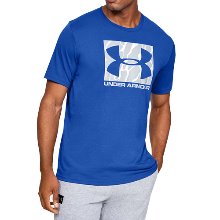 [Under Armour] 언더아머 UA 루즈핏 박스드 스포츠 스타일 카모 필 반팔 티셔츠 1616-486 블루